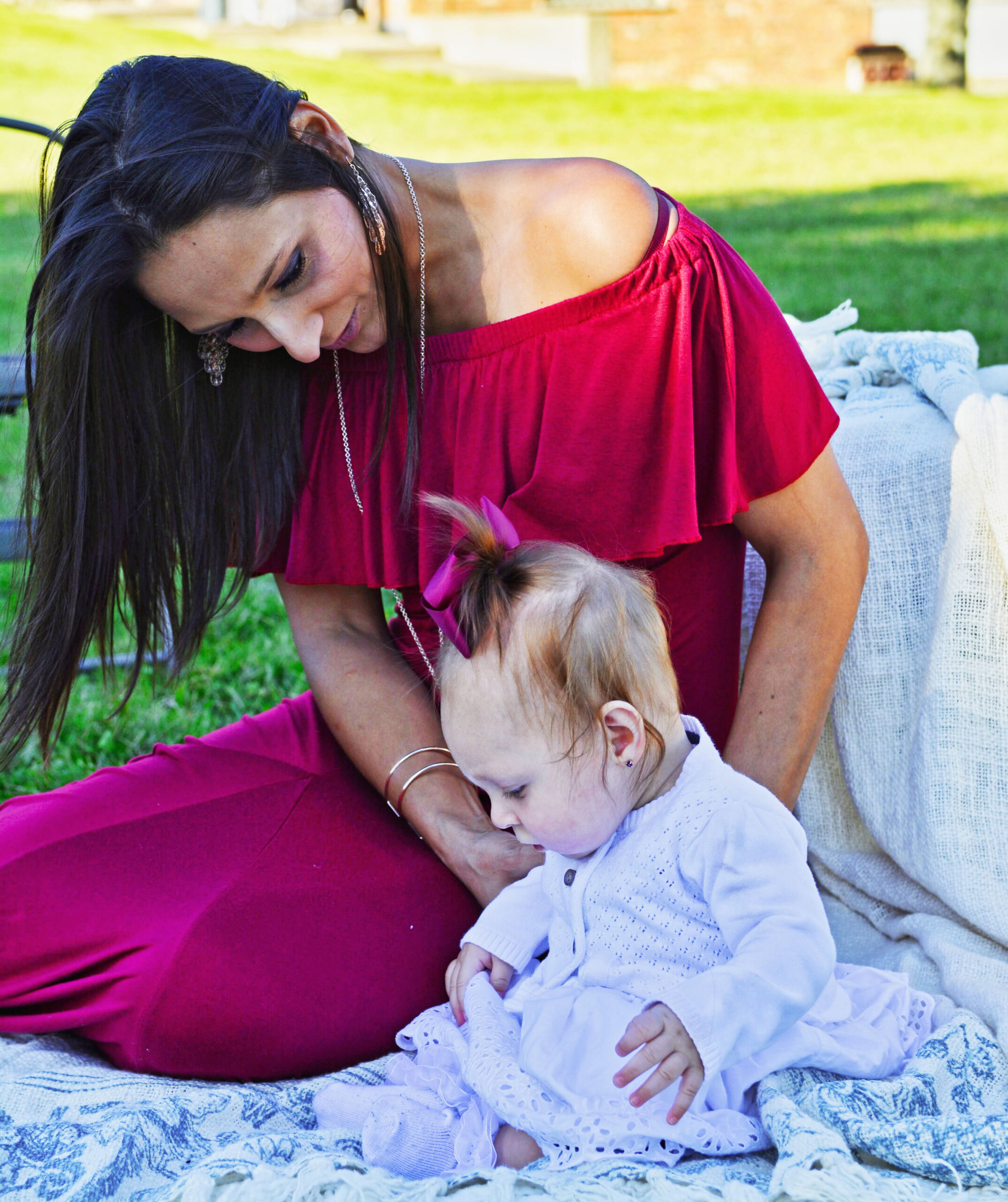 Gina with daughter Mercedes